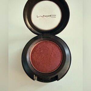 MAC Cosmetics cranberry Eyeshadow  swatched once